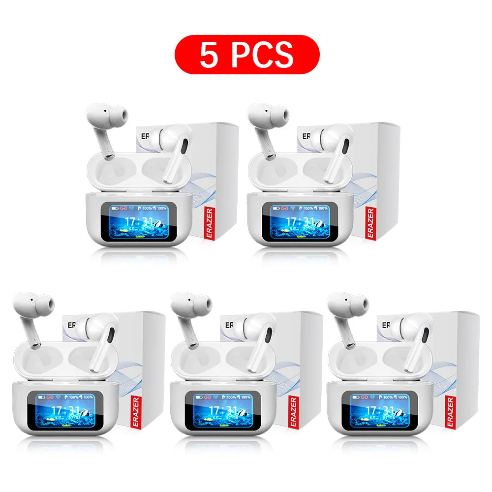 Original ERAZER TWS Wireless Earbuds – Touch Screen, Bluetooth, ANC Noise Reduction, HIFI Music Headphones