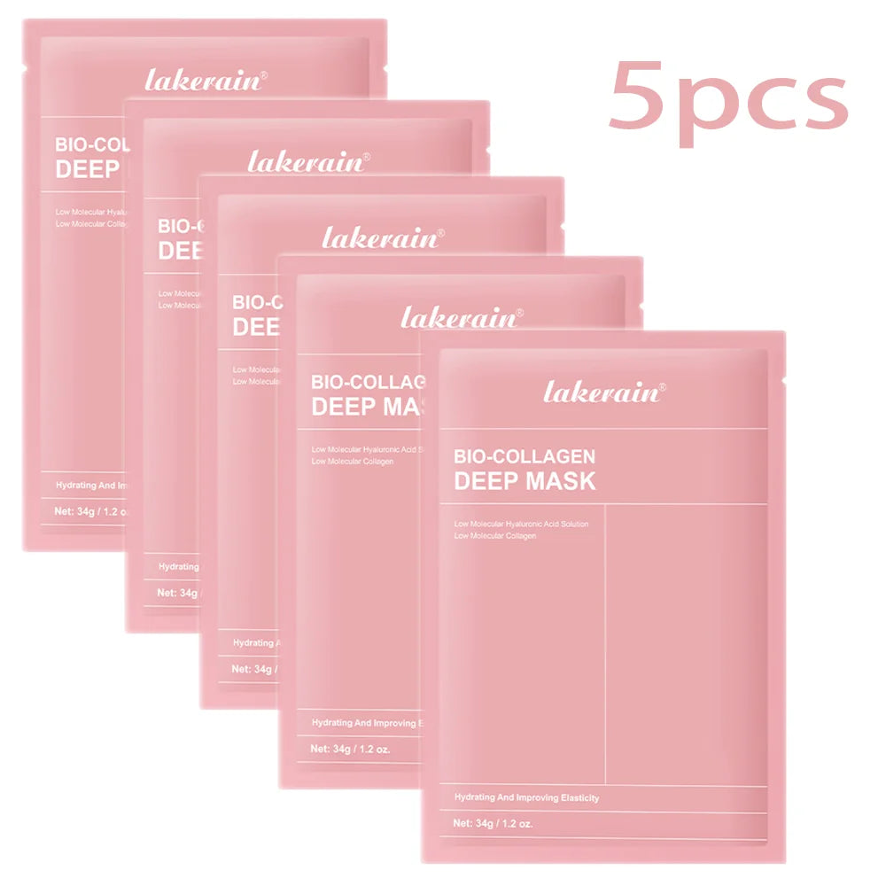 Bio-Collagen Deep Hydrogel Mask – Hydrating Overnight Face Mask for Firming, Elasticity & Pore Minimizing