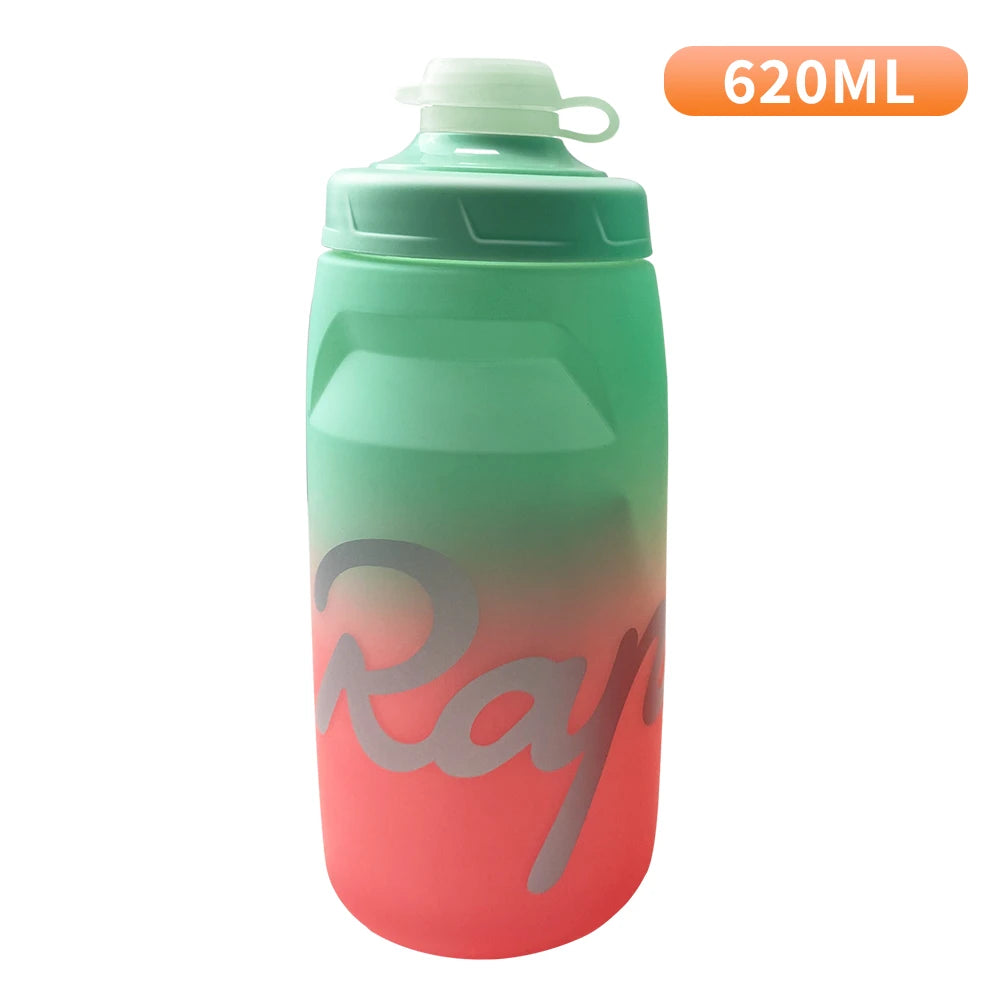 زجاجة مياه رافا لركوب الدراجات - زجاجة رياضية خفيفة الوزن مقاومة للتسرب وقابلة للضغط 620 مل/750 مل