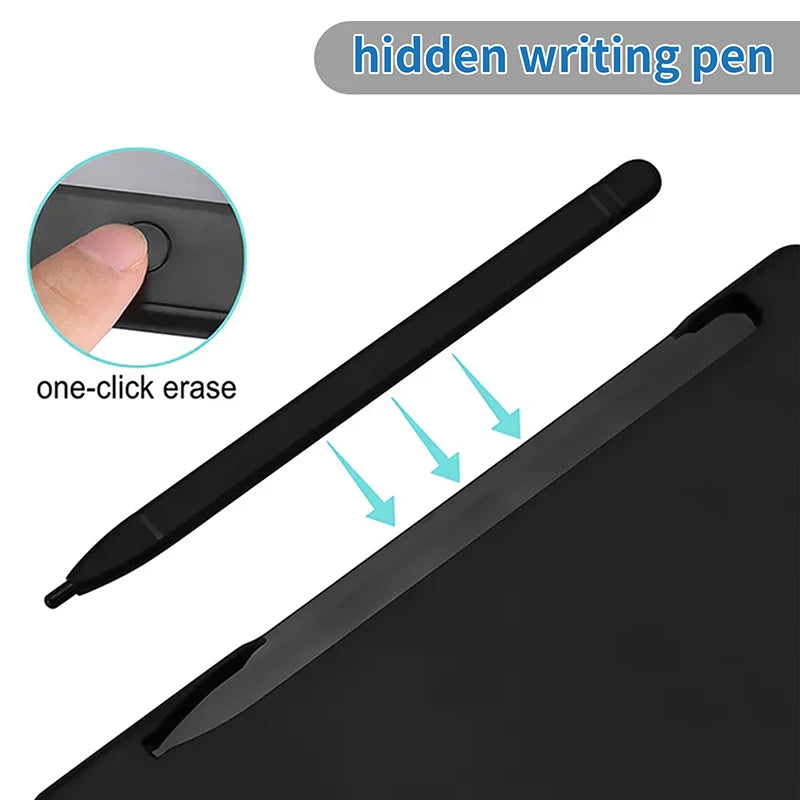 VAORLO 2-in-1 Foldable Scientific Calculator with 6" Writing Tablet – Digital Drawing Pad for School, Office & Business