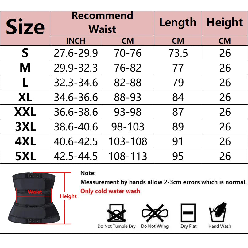 Women’s Adjustable Breasted Waist Trainer – Tummy Control Belt, Hook Closure, Sweat Sauna Effect Body-Shaper for Fitness & Workout