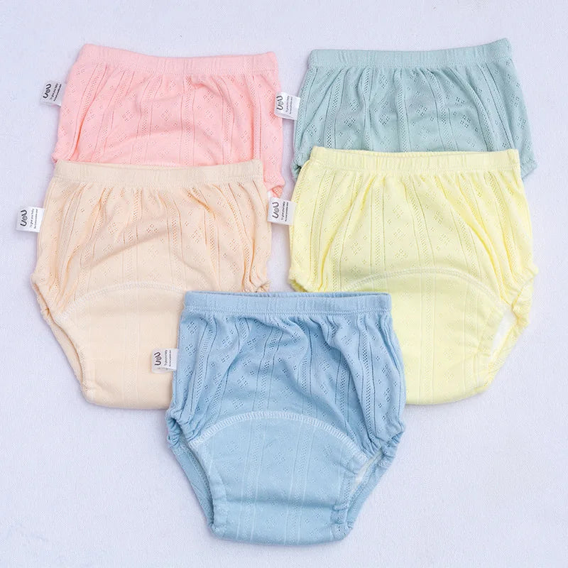 Baby Training Pants Reusable Cloth Diapers Washable Underwear Boys Girls Shorts
