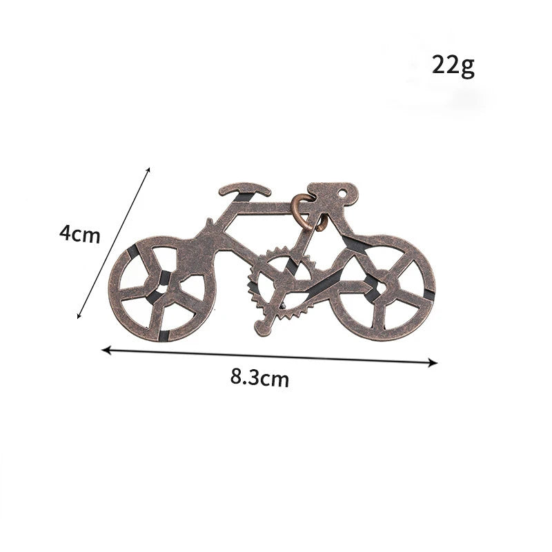 Classic Metal Lock Puzzle – IQ Brain Teaser Magic Puzzle Game for Kids & Adults | Funny Gift Toy