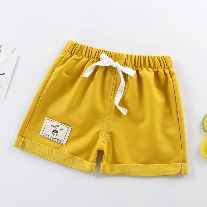 Baby Boy Summer Shorts – Solid Color Lightweight Shorts for 12M–5T Toddlers & Kids