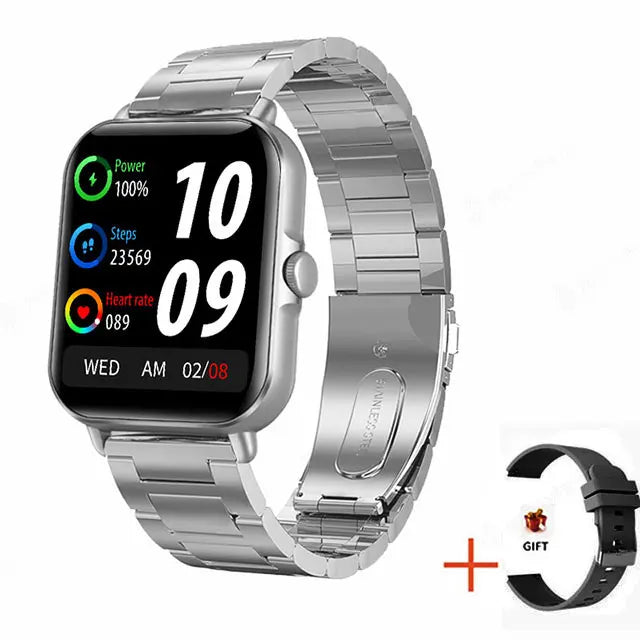 2025 2.01″ Smart Watch – Bluetooth Call, Music Playback, Fitness Tracker, Sport & Waterproof Watch for Men & Women, iPhone & Android