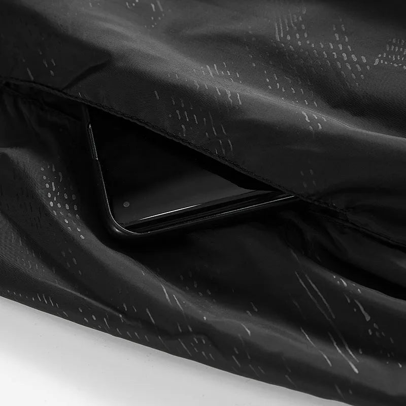 JNLN Men Women Waterproof Sun-Protective Hiking Jacket Windbreaker Outdoor Camping Climbing Rain Coat