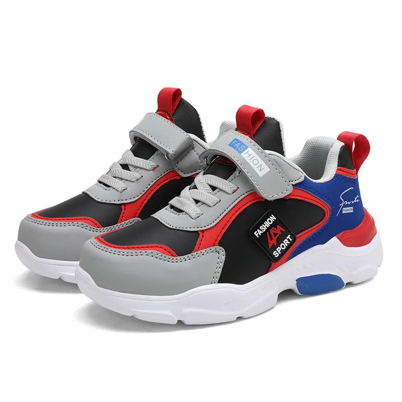Four Seasons Boys' Sports Shoes | Lightweight Breathable Kids Sneakers