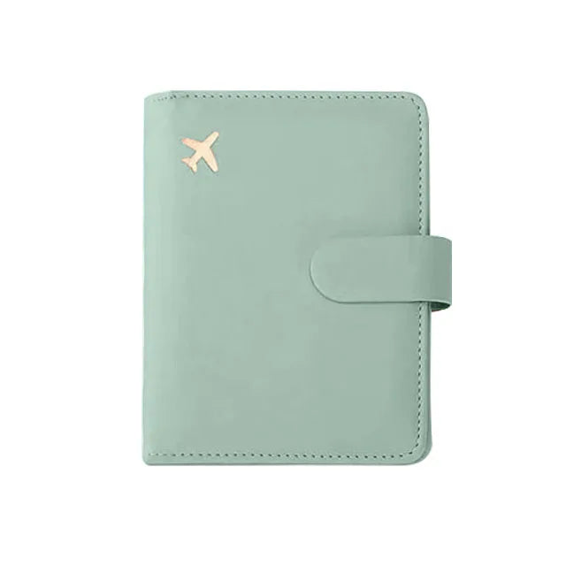 Leather Passport Holder – Waterproof Travel Wallet for Men & Women