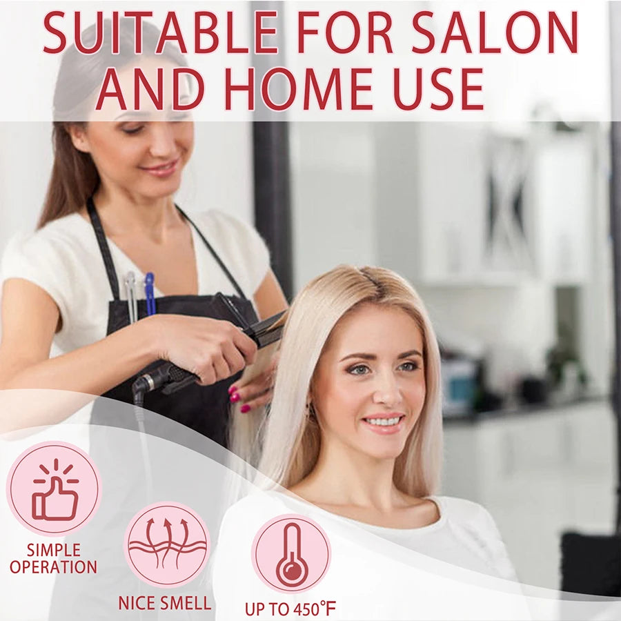 بخاخ الشعر للحماية الحرارية - سيروم واقي من الحرارة وبلسم مرطب يحمي من الأشعة فوق البنفسجية للنساء