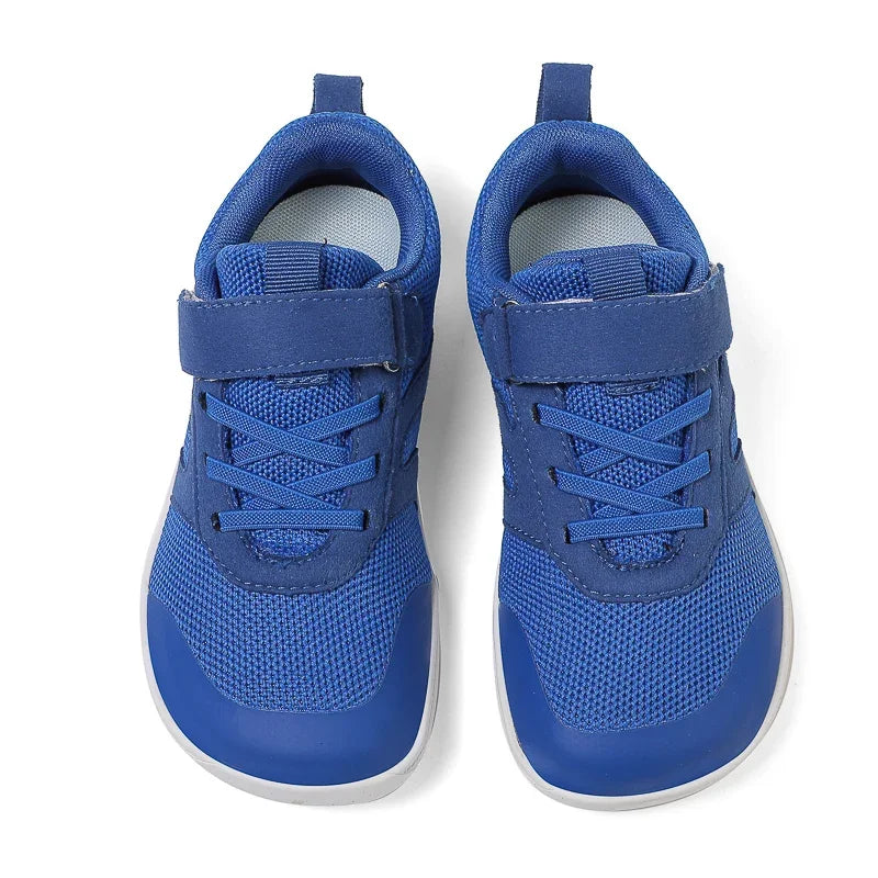 Kids Wide Width Barefoot Shoes | Minimalist Elastic Sneakers with Zero Drop Sole for Boys & Girls