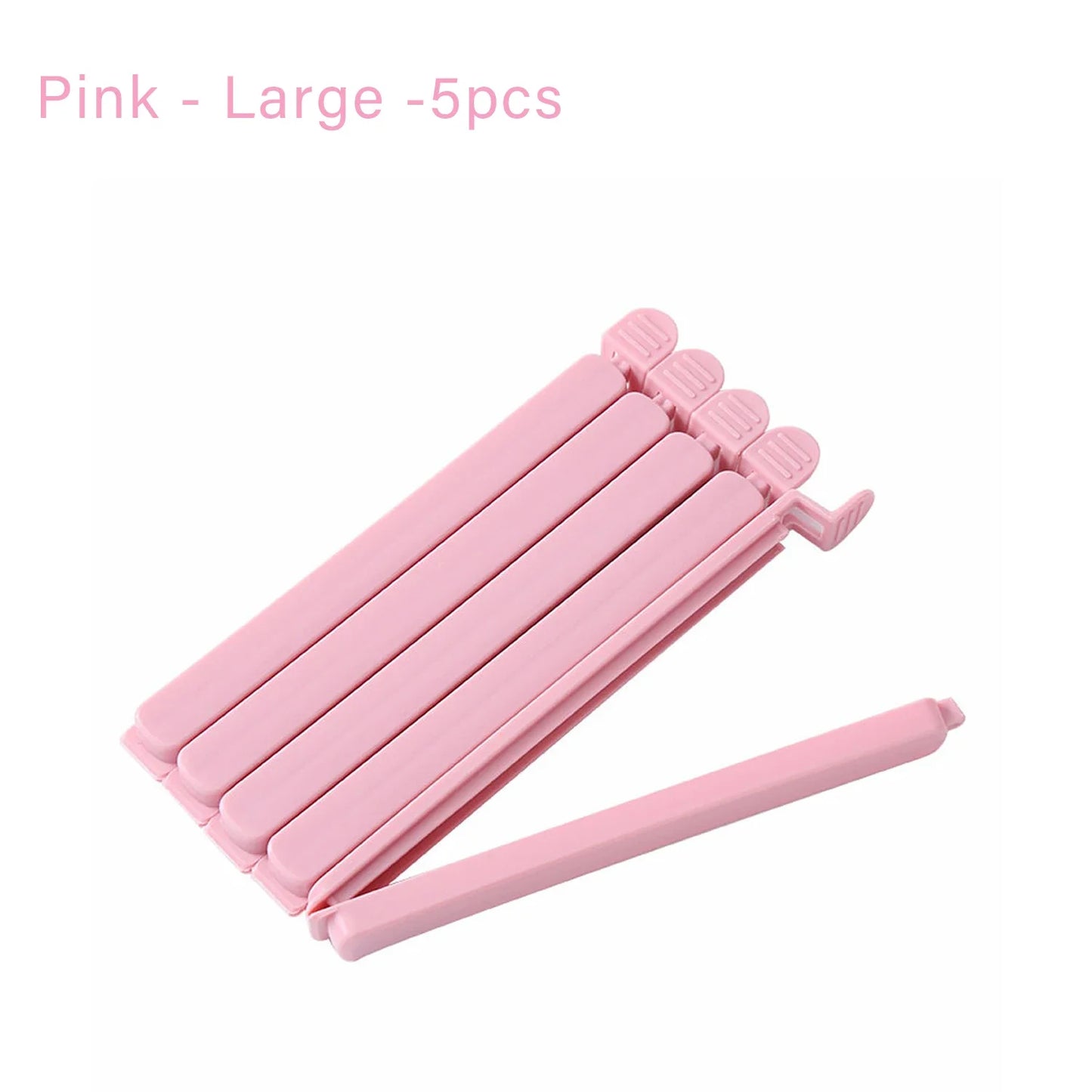 5/10/20Pcs Kitchen Storage Bag Clips – Portable Food Snack Sealer Clamps, Plastic Sealing Tool for Home Kitchen