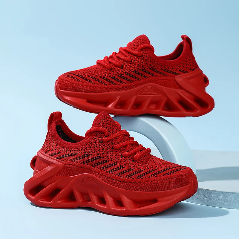 Kids Black & White Casual Sneakers | Comfortable School & Sports Shoes