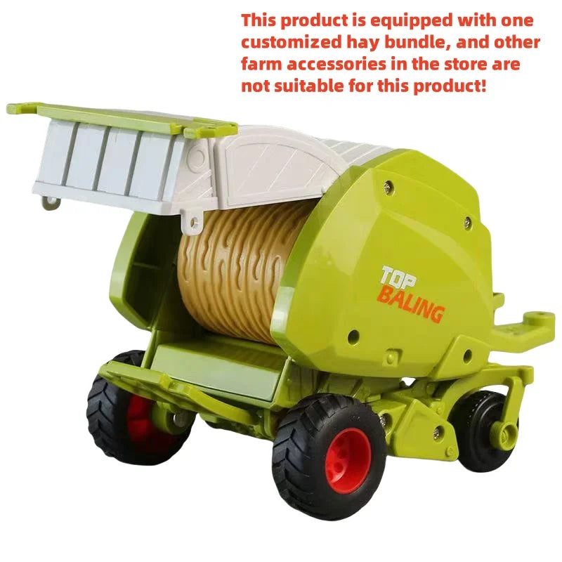 Large Scale Tractor Toy Set – DIY Farm Truck & Trailer Playset for Kids