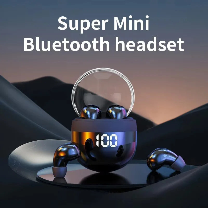 SK18 TWS Waterproof Wireless Earphones | Binaural Stereo, Sports & Gaming Headphones for iPhone & Android