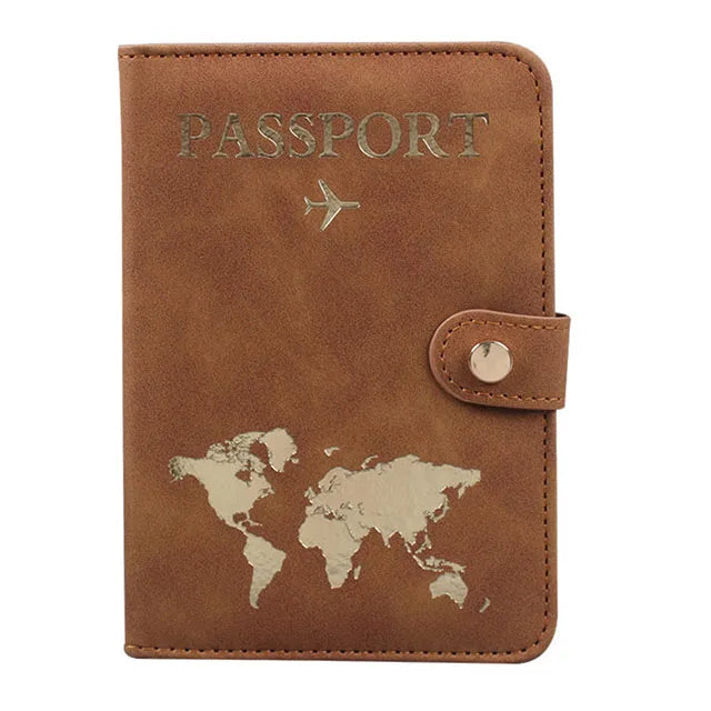 Travel Passport Holder & Card Wallet – Essential Organizer for Men & Women