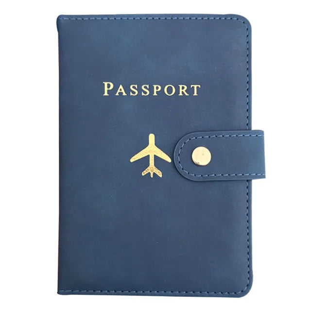 Travel Passport Holder & Card Wallet – Essential Organizer for Men & Women