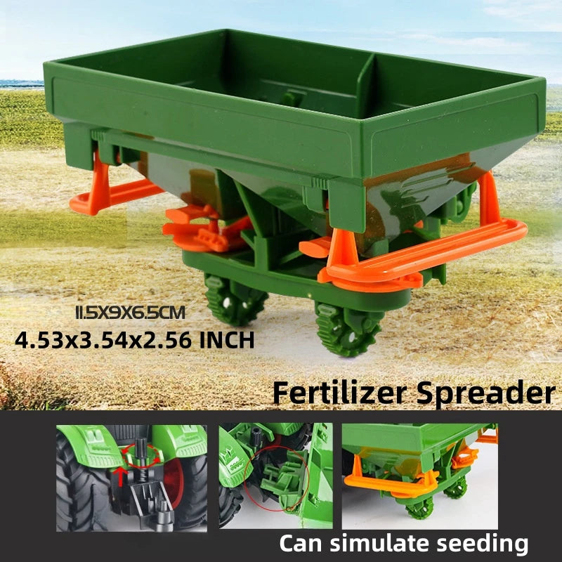 Large Scale Tractor Toy Set – DIY Farm Truck & Trailer Playset for Kids