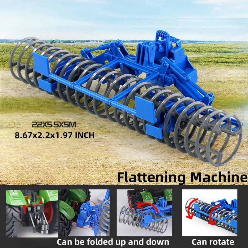 Large Scale Tractor Toy Set – DIY Farm Truck & Trailer Playset for Kids