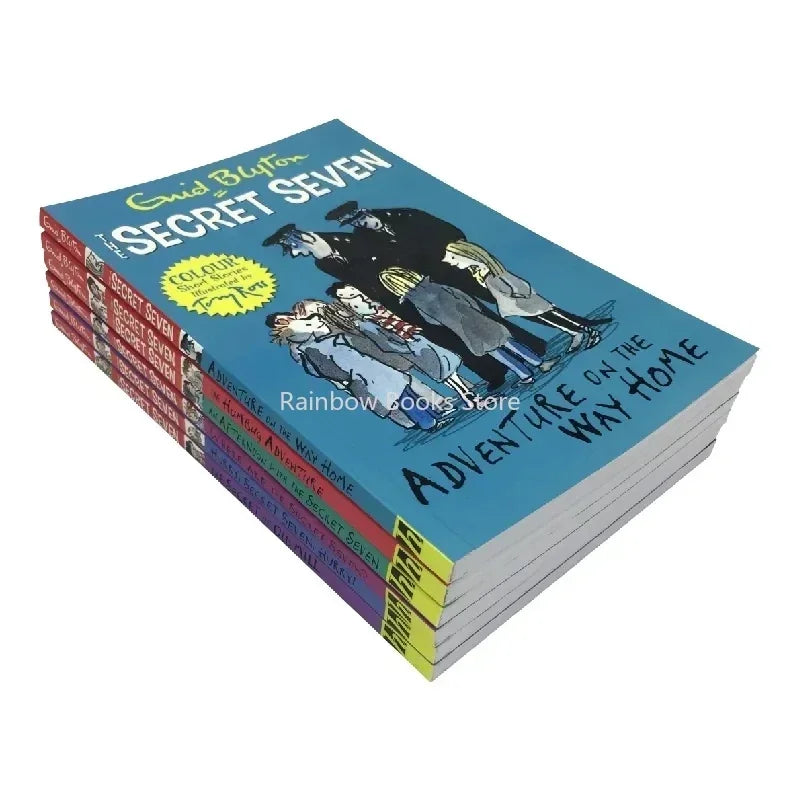 6-Book Enid Blyton Secret Seven Set – Adventure, Detective & Short Fiction English Children’s Stories