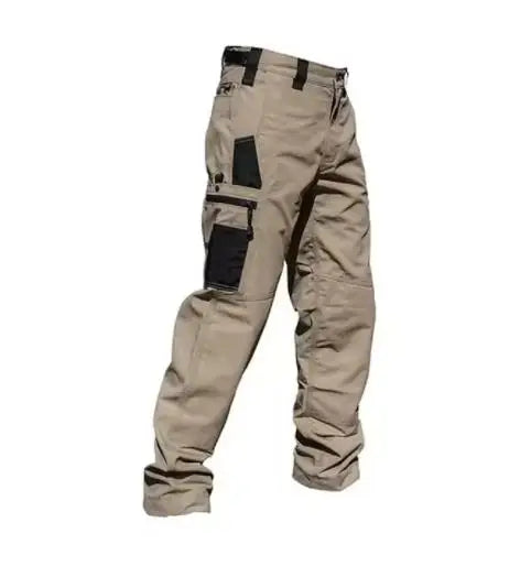 Men’s Waterproof Tactical Cargo Pants – Outdoor Combat Multi-Pocket Wear-Resistant Trousers