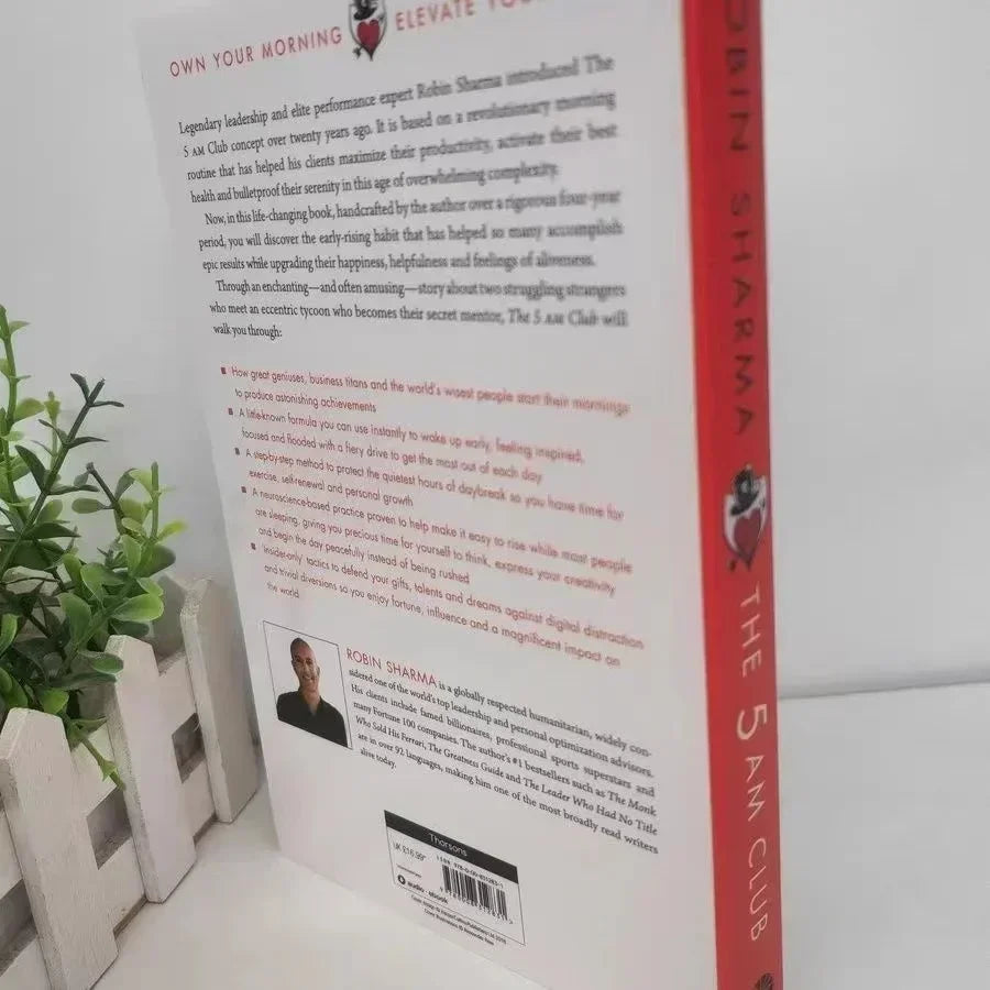 The 5AM Club by Robin Sharma – Own Your Morning, Elevate Your Life English Book