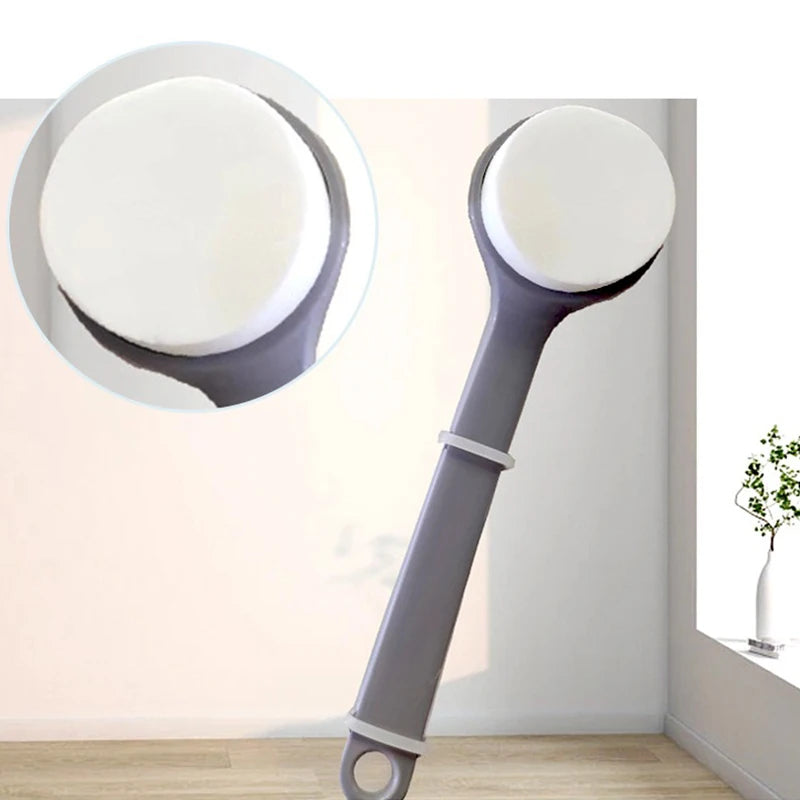 Long Handle Lotion & Sunscreen Applicator – Multi-Function Body Cleaner & Shower Brush for Back and Hard-to-Reach Areas