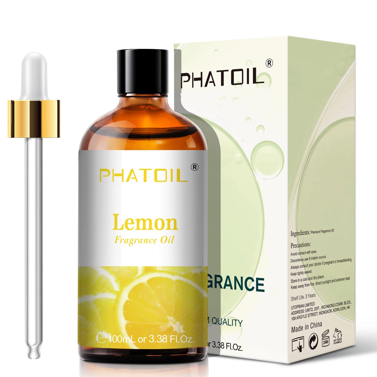 PHATOIL 100ml Sweet Fruity Fragrance Oil – Coconut, Vanilla, Strawberry & More for Diffusers & Candles