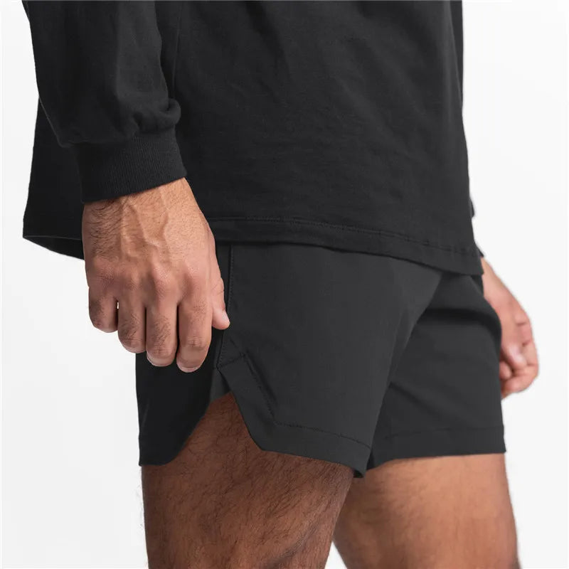Men’s 2025 Running Shorts – Quick Dry Gym, Jogging & Fitness Summer Sportswear
