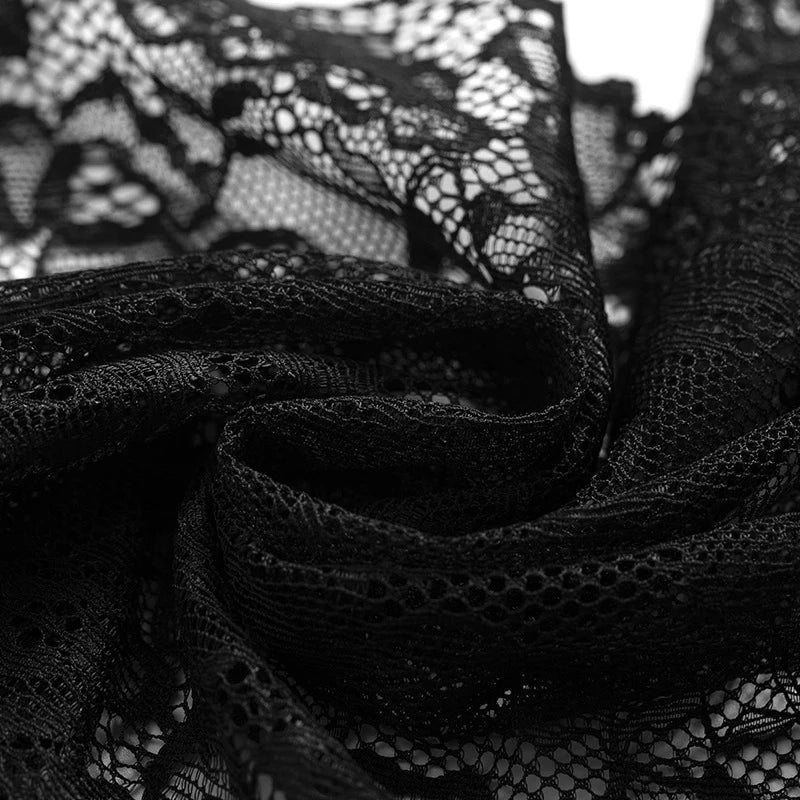 طقم بيجامات نسائية صيفية 2025 مكون من قطعتين من الدانتيل الشفاف باللون الأسود والوردي مع شورت مريح قابل للتهوية وحمالات