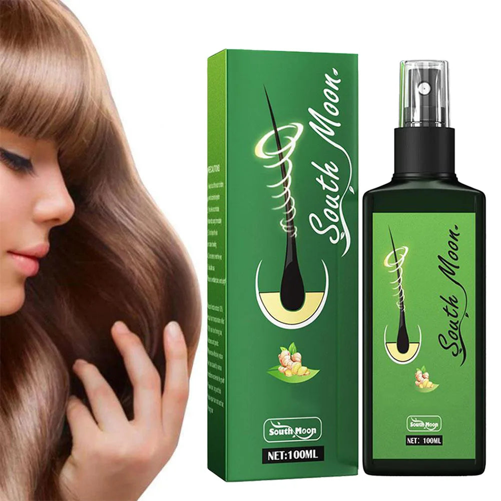 رذاذ الزنجبيل لنمو الشعر 100 مل - مصل طبيعي للعناية بالشعر لتغذية وإصلاح الشعر التالف