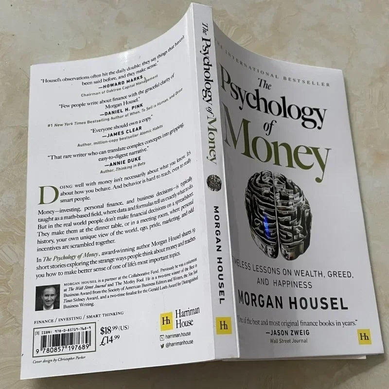 The Psychology of Money – Timeless Lessons on Wealth, Greed & Happiness Finance Book for Adults