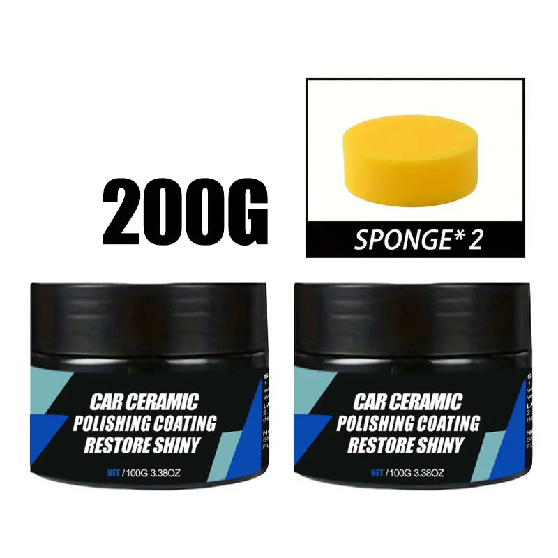 Car Ceramic Nano Wax Coating Auto Nano Crystal Hydrophobic Layer Anti-Scratch Polishing Repair Wax