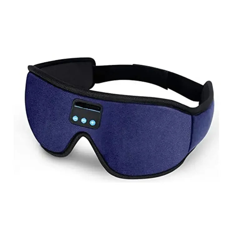3D Bluetooth Sleep Mask – Eye Mask with Built-In HD Speaker for Music & Comfortable Sleep