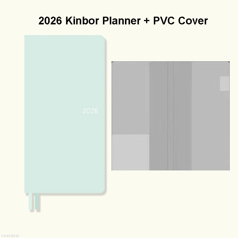 Kinbor 2026 Pocket Weekly Planner – Pocket Size Schedule Notebook Week Plan Notepad for Daily Writing