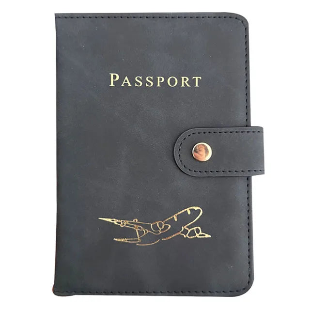 Travel Passport Holder & Card Wallet – Essential Organizer for Men & Women