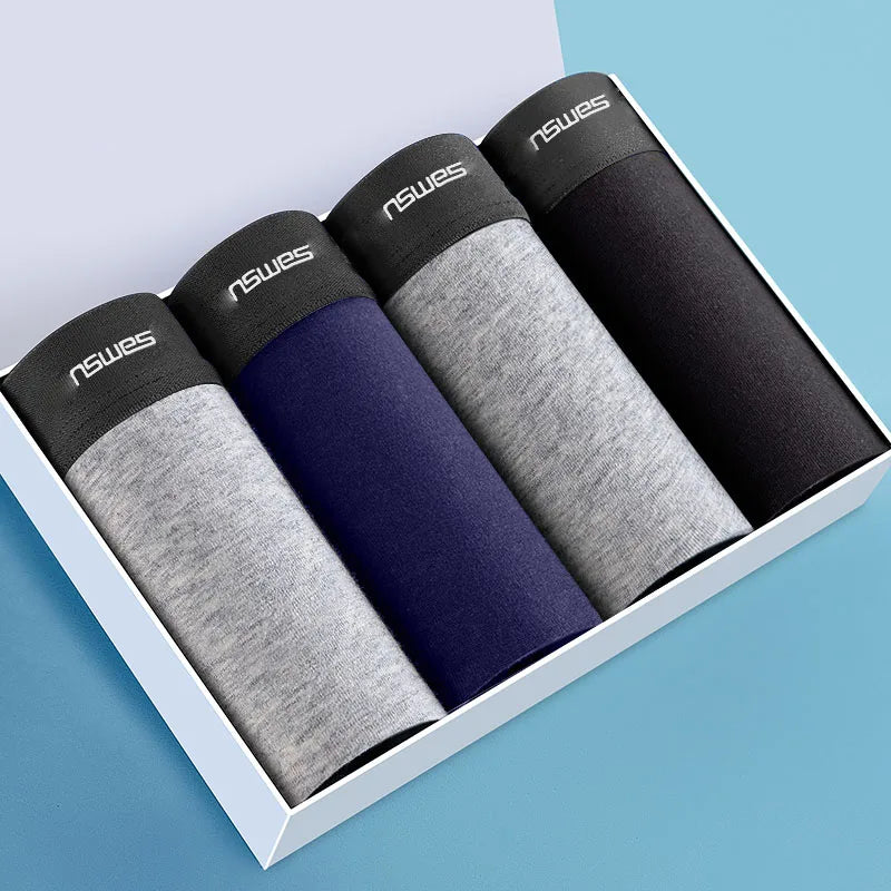 2/3/4/7PCS Men's Boxer Underwear | Pure Cotton Breathable Comfortable Boxershorts | Underpants for Men L-5XL