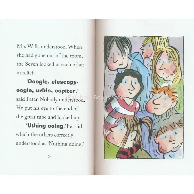 6-Book Enid Blyton Secret Seven Set – Adventure, Detective & Short Fiction English Children’s Stories