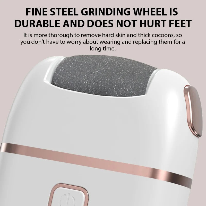 Rechargeable Electric Foot Grinder – Dead Skin Remover & Callus Scrubber Foot File for Dry, Cracked Feet Repair