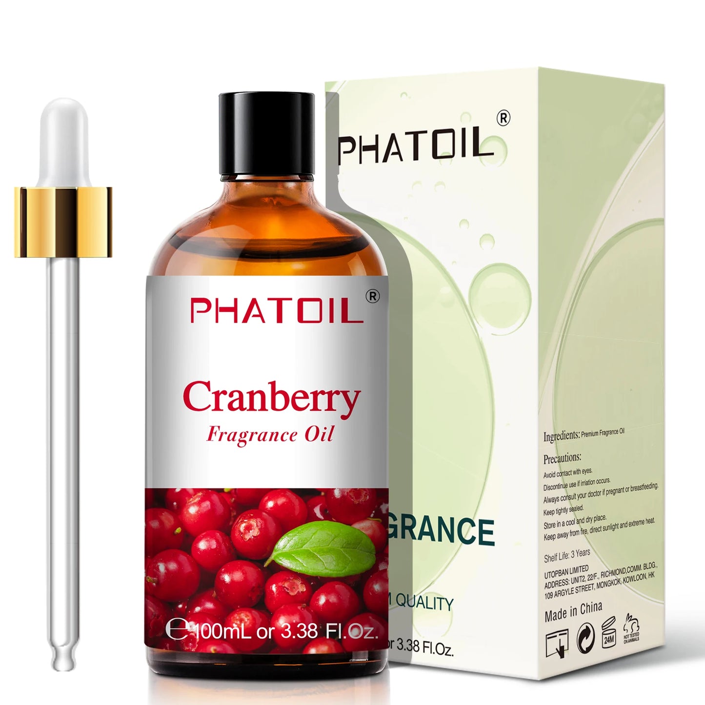 PHATOIL 100ml Sweet Fruity Fragrance Oil – Coconut, Vanilla, Strawberry & More for Diffusers & Candles