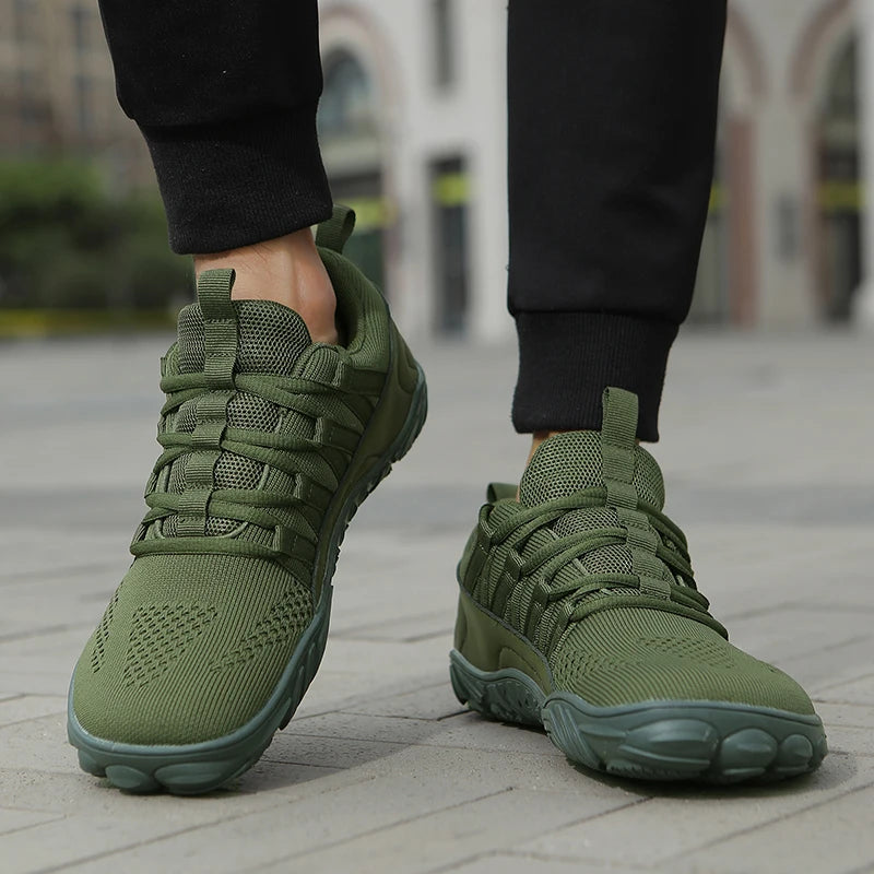 أحذية جديدة للمشي لمسافات طويلة - أحذية رياضية خارجية بمقاسات كبيرة للرجال والنساء، أحذية واسعة الأصابع مناسبة للمشي لمسافات طويلة واليوغا واللياقة البدنية