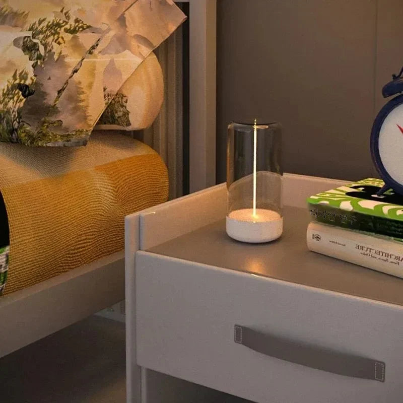 Portable Quantum Wire Ambient Magnetic Light – Type-C Rechargeable Eye Protection Lamp for Bedroom, Study, Camping & Gifts