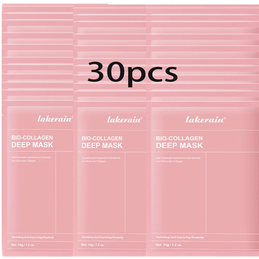 Bio-Collagen Deep Hydrogel Mask – Hydrating Overnight Face Mask for Firming, Elasticity & Pore Minimizing