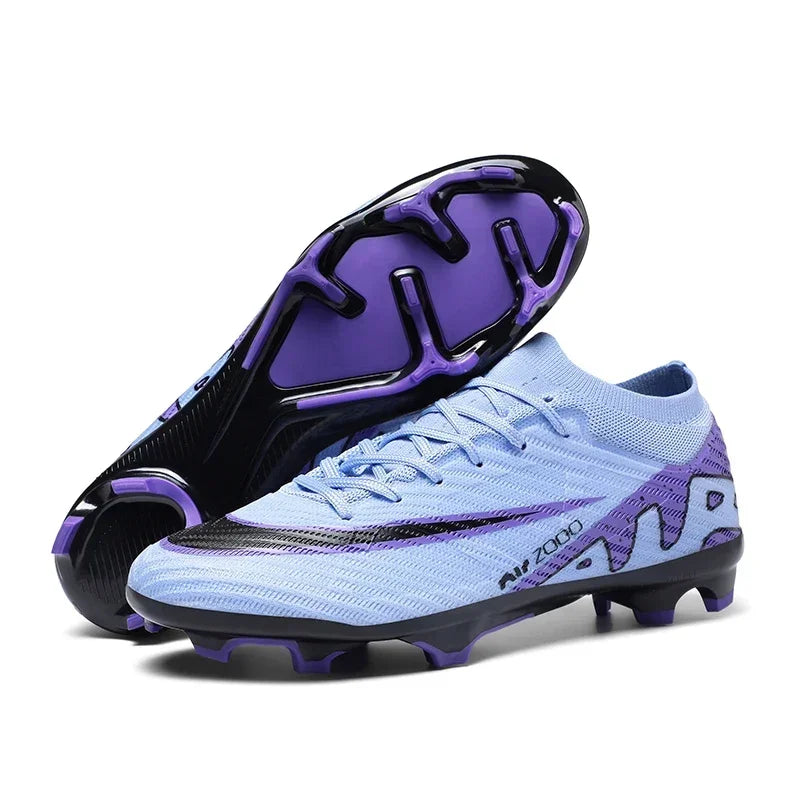 New Men’s Football Sneakers & Boots – Mid-Top Soccer Shoes, High-Quality Non-Slip FG/TF Futsal Indoor Cleats