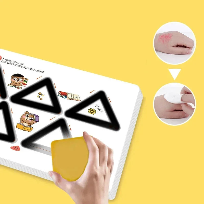 Magical Tracing Workbook – Reusable Calligraphy & Drawing Copybook for Toddlers, Kids Learning & Montessori Practice