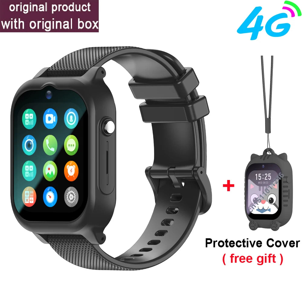 New Kids Smart Watch 4G – GPS, WiFi, Video Call, SOS, Camera, Voice Monitor & Location Tracker for Children