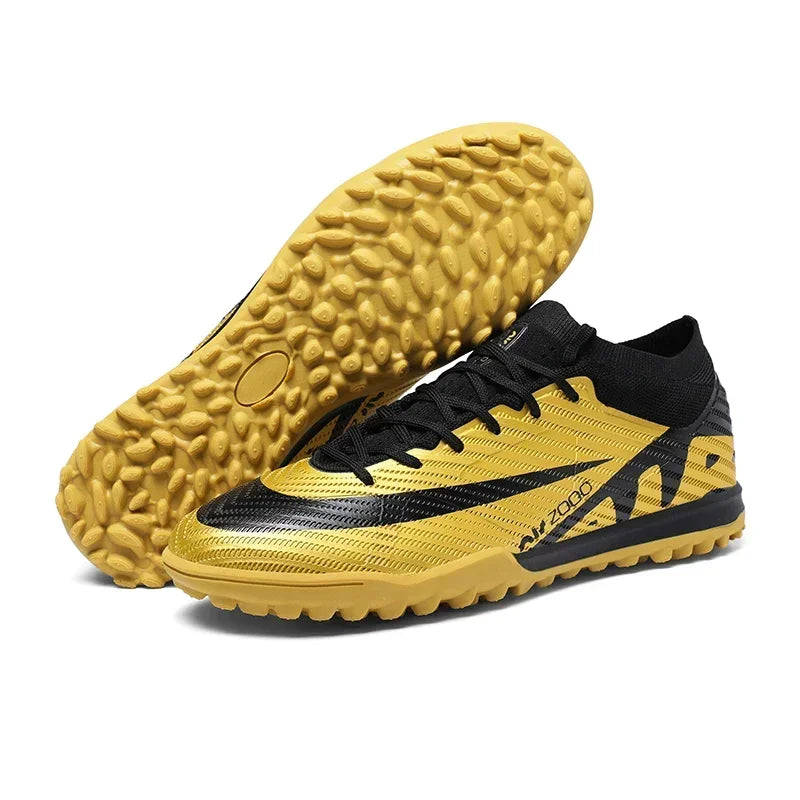 New Men’s Football Sneakers & Boots – Mid-Top Soccer Shoes, High-Quality Non-Slip FG/TF Futsal Indoor Cleats