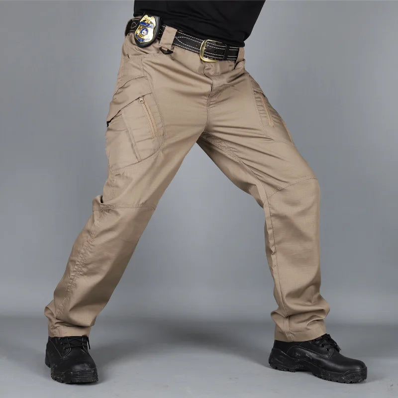 Men’s Military Tactical Cargo Pants – Waterproof, Wear-Resistant Multi-Pocket Outdoor & Work Trousers