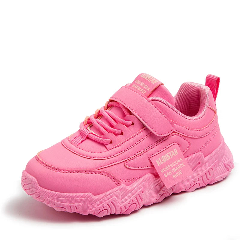 Kids Sports Shoes for Boys & Girls | Running Sneakers PU Anti-Skid Casual