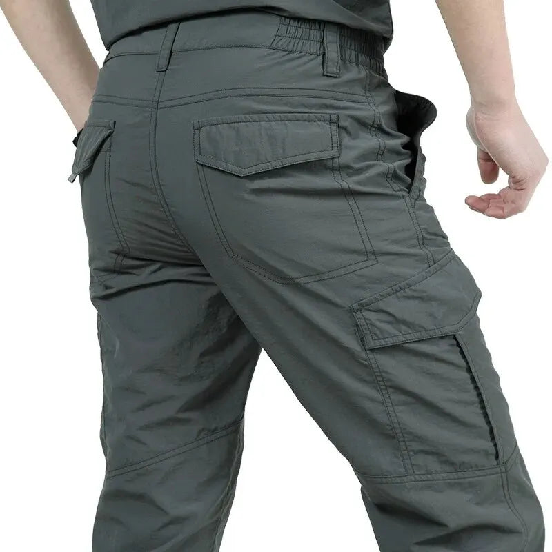 Men’s Military Tactical Cargo Pants – Waterproof, Wear-Resistant Multi-Pocket Outdoor & Work Trousers