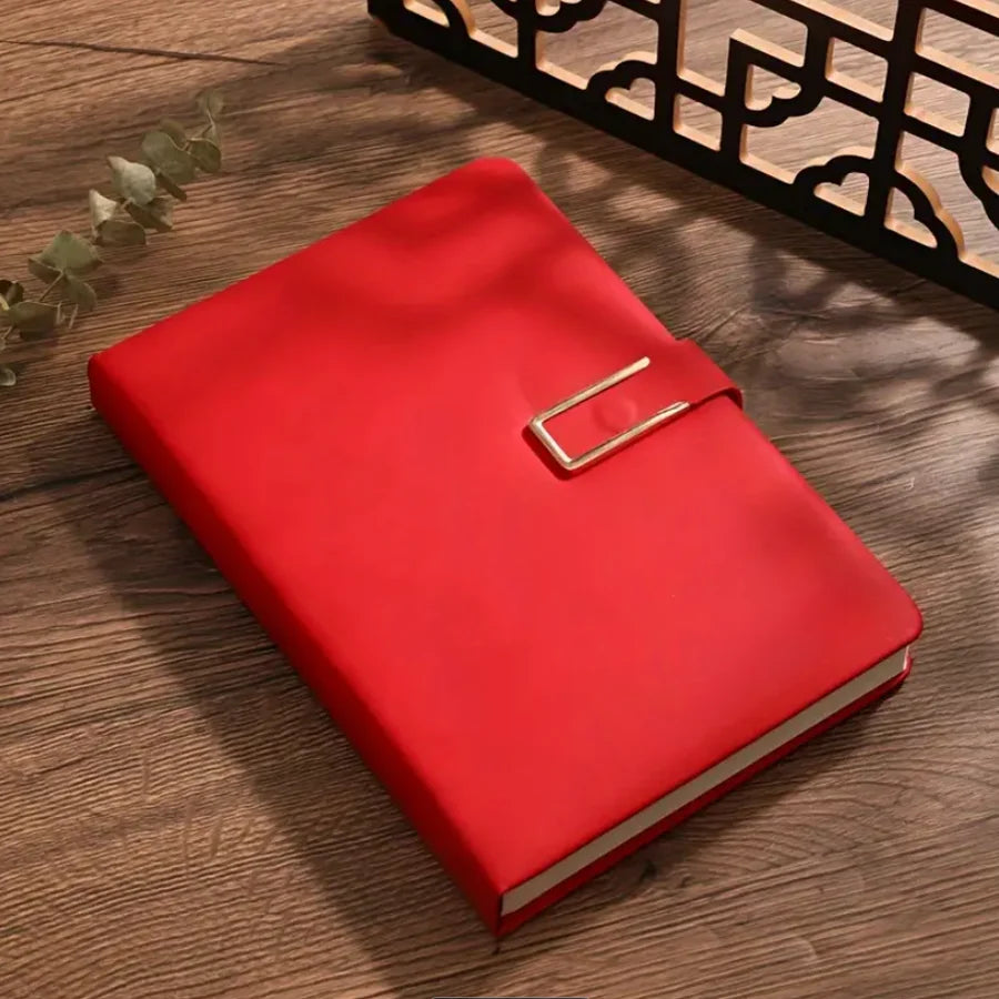 A5 Retro Notebook Soft Leather Cover 200/360 Pages Agenda for Students Business Office School Stationery Supplies